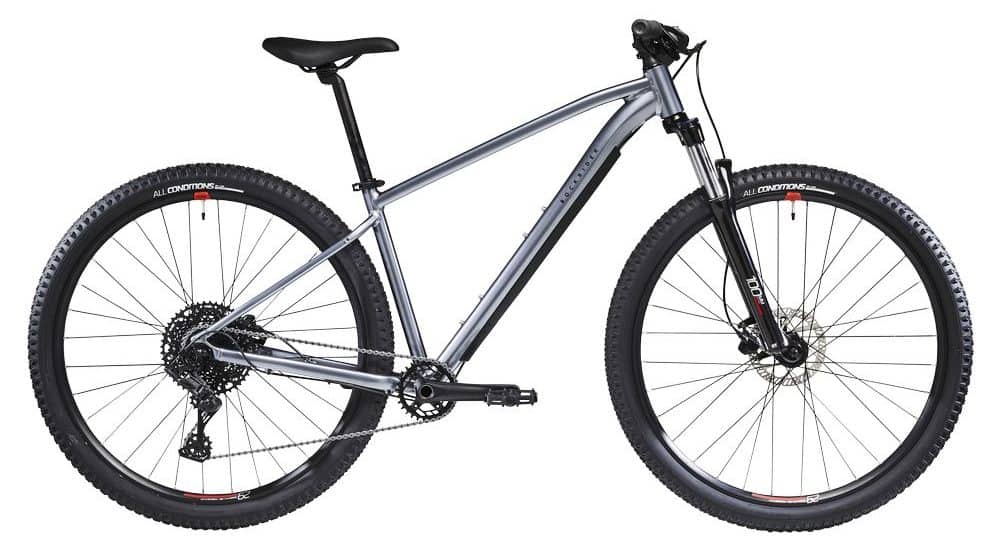 ROCKRIDER VTT EXPLORE 520 GRIS ROUGE 29_ PE22