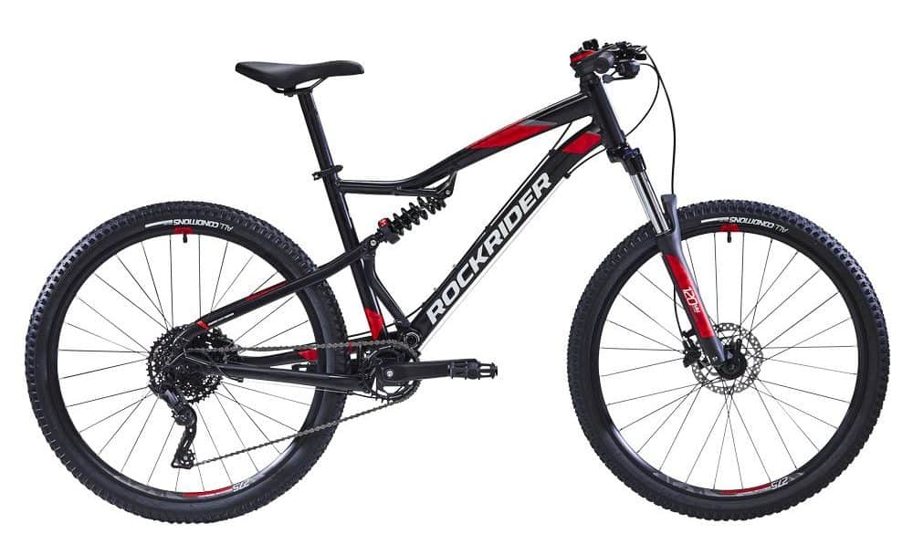 ROCKRIDER VTT ST 530 S NOIR ROUGE 27,5
